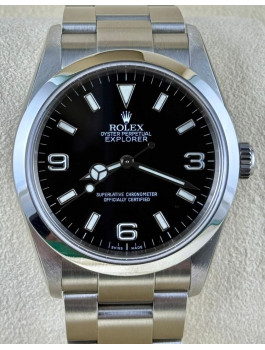 二手 ▶️ Rolex 勞力士 Explorer ◀️ 114270 2005年  36mm 